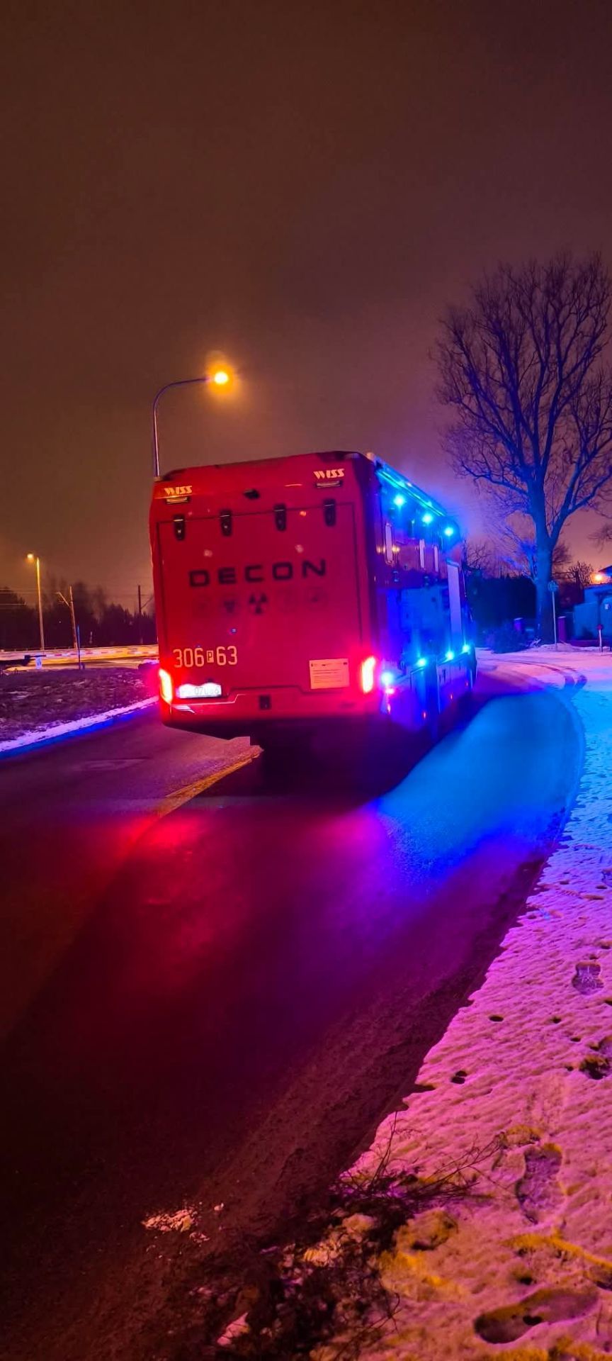 Dojazd JRG 6 Poznań do miejsca działania