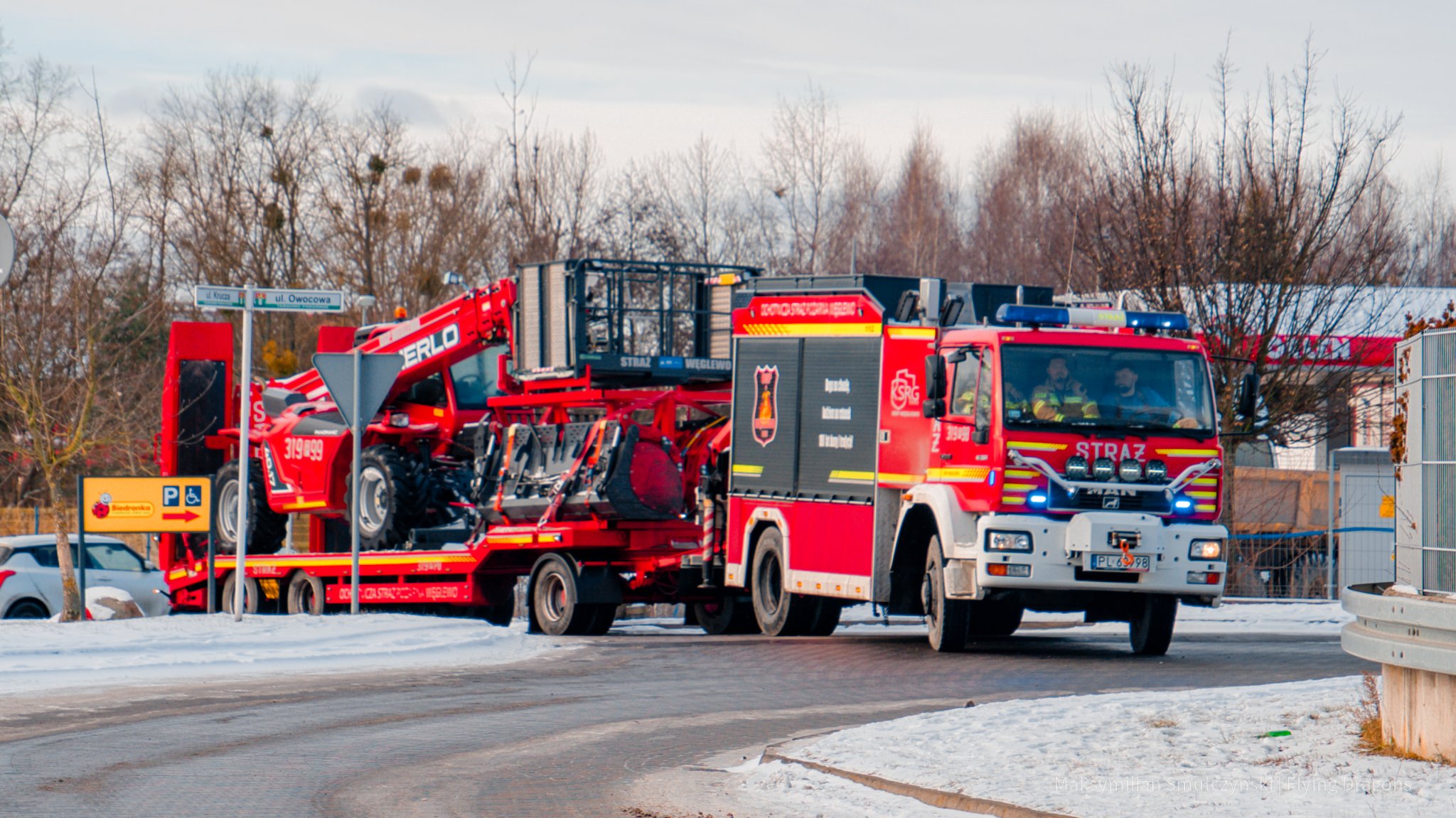 Ciężki sprzęt - OSP Węglewo