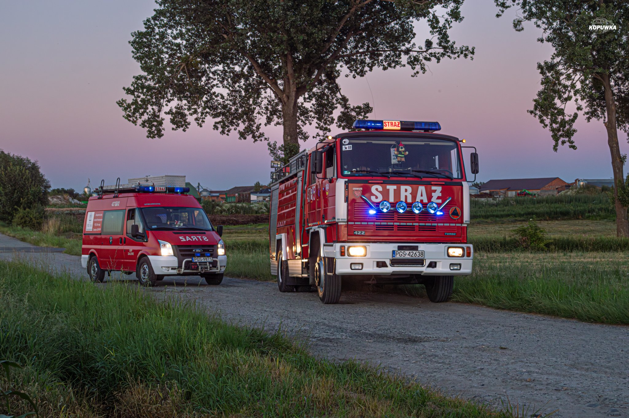 Wieczorny klimat w Zalesiu