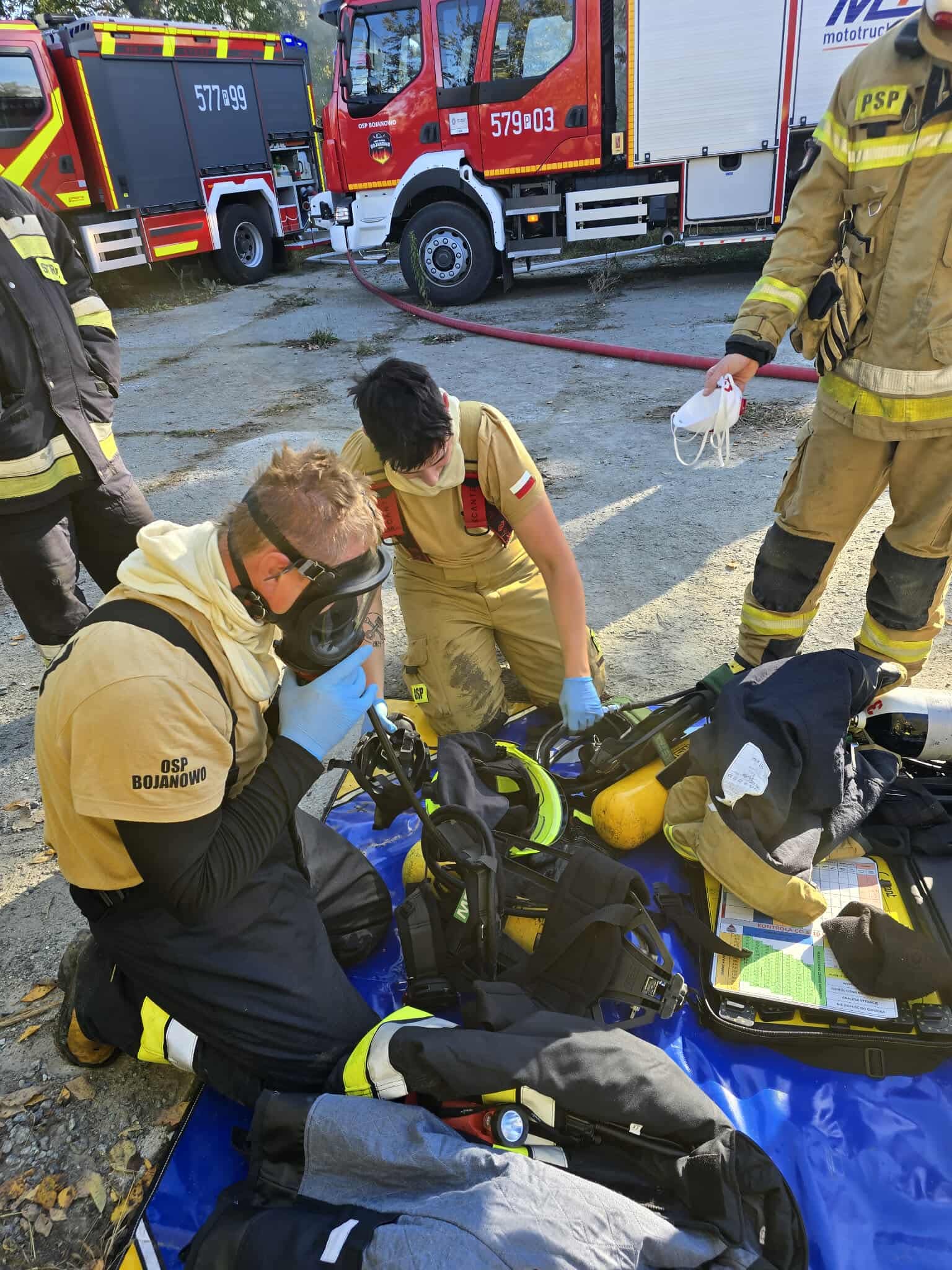 Ćwiczenia pożarów wewnętrznych